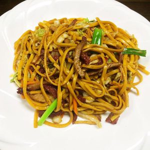 Roasted Port Lo Mein - Asia Grill - Chinese Restaurant Peoria IL