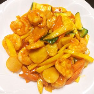Spicy Mango Prawn 2 - Asia Grill